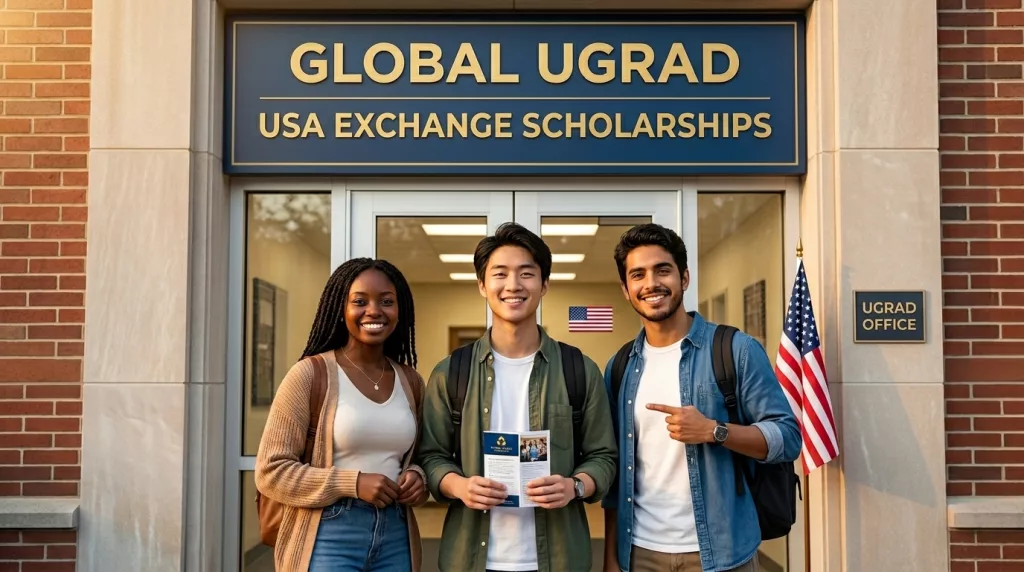 Global UGRAD USA exchange scholarships for international students