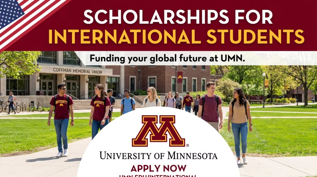 University of Minnesota scholarships for international students