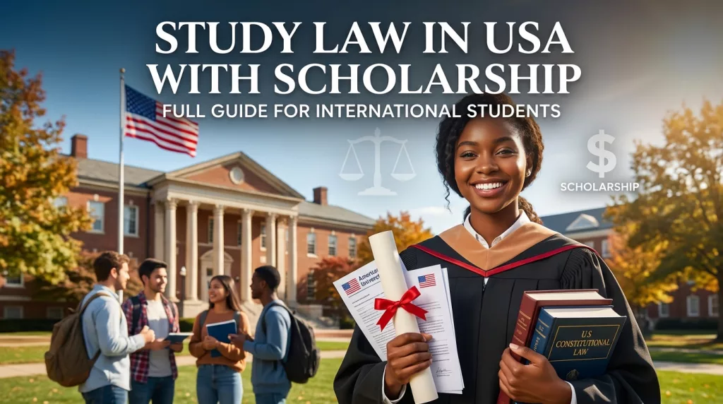 Study Law in USA with Scholarship